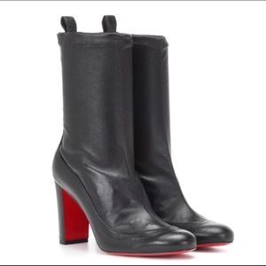 Christine Louboutin Gena booties 85 Nappa stretch